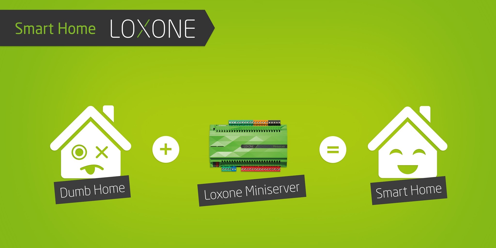 Dumb Home + Loxone Miniserver = Smart Home
